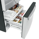 General Electric IO Mabe Big Door Kühlschrank ICO19JSPF 3BM-DBM, 84 cm, 527 Liter, Mattschwarz Einbau