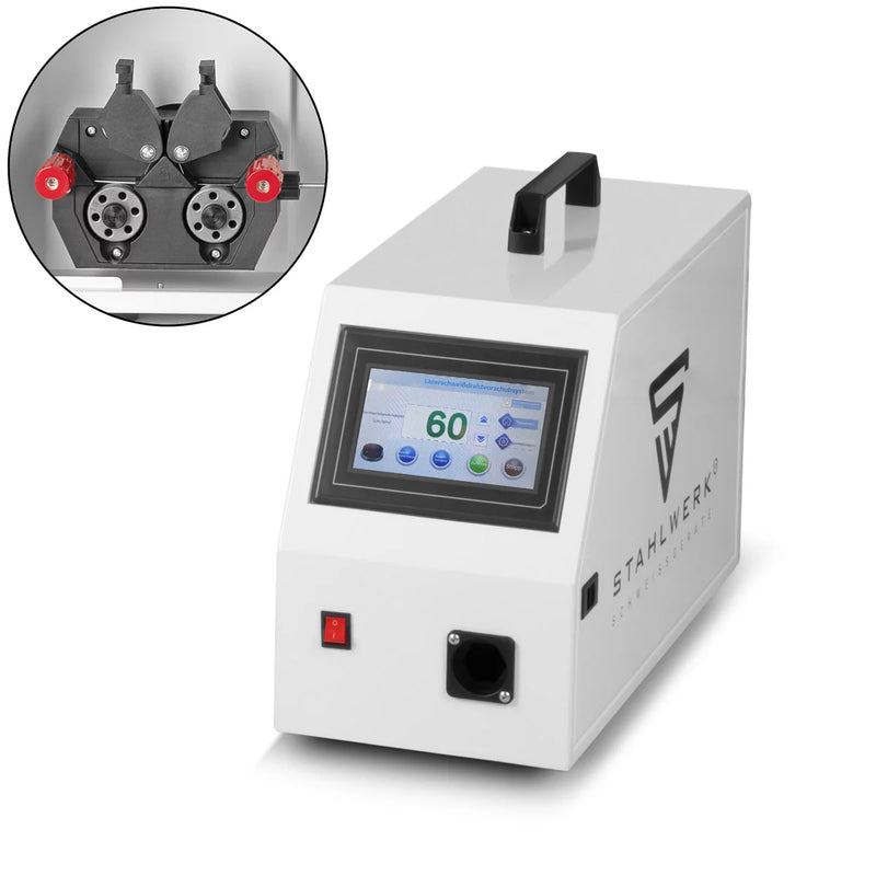 STAHLWERK 3-in-1 Laser-Schweißgerät WCD-1500 Laser Pro mit 1500 Watt, professionelle Handlaser-Schweißanlage zum präzisen Schweißen, Schneiden und Entrosten