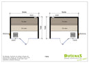 Butenas Innensauna Design HERA