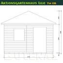 Butenas Gartenhaus LILIE - Typ E6