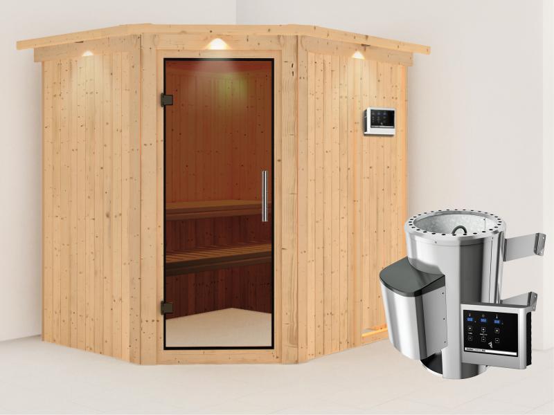Karibu Sauna Lilja Plug & Play