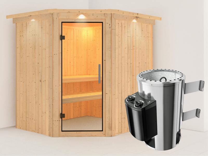 Karibu Sauna Lilja Plug & Play