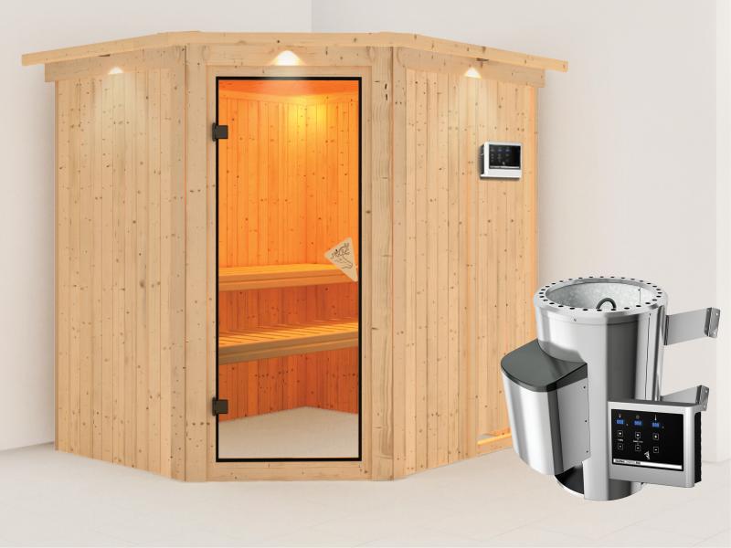 Karibu Sauna Lilja Plug & Play