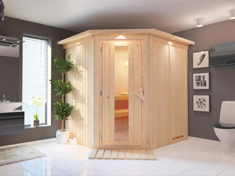Karibu Sauna Lilja Plug & Play
