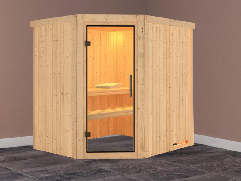 Karibu Sauna Lilja Plug & Play