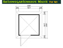 Butenas Gartenhaus MALVE - Typ W1