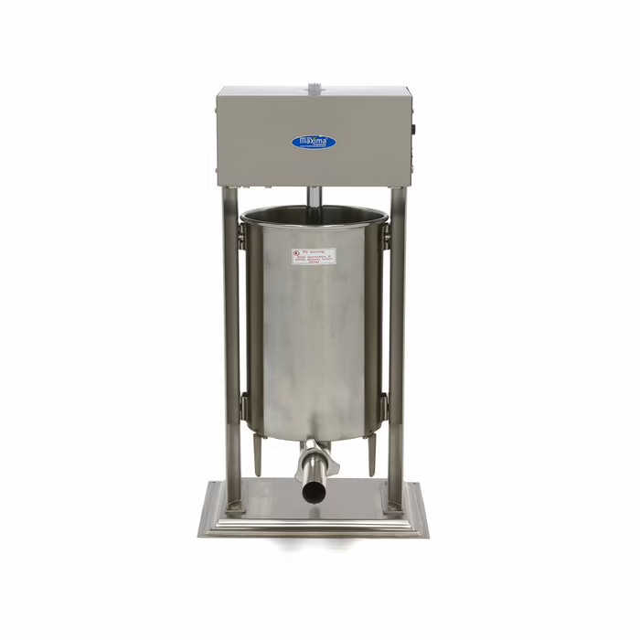 MAXIMA Gastro Wurstfüller - 20 l - Automatisch - Vertikal - inkl. 4 Füllrohre