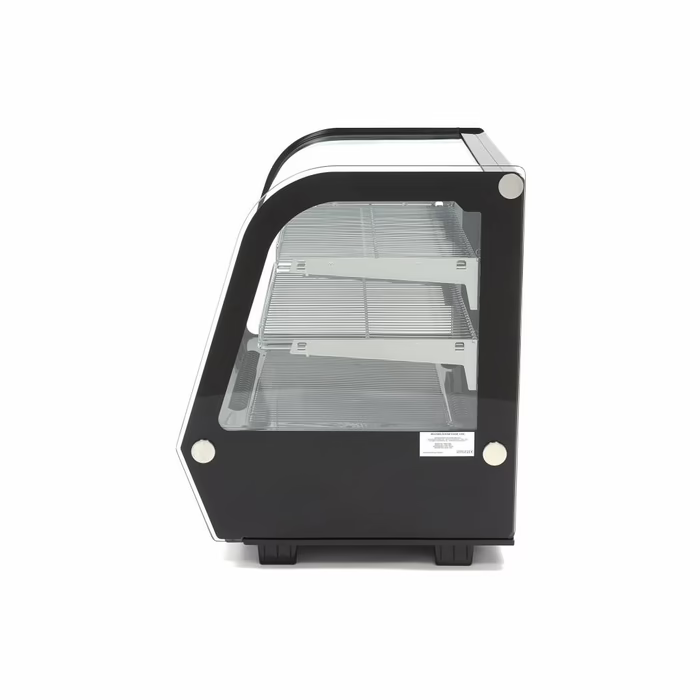 MAXIMA Gastro Glastürkühlschränke - 120 l - 70 cm - Hintere Schiebetüren