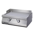 MAXIMA Gastro Heavy Duty Grillplatte - Glatte Chrom - Doppeleinheit - 70 cm Tief - Elektrisch