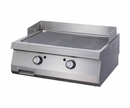 MAXIMA Gastro Heavy Duty Grillplatte - Gerilltes Chrom - Doppeleinheit - 70 cm Tief - Gas