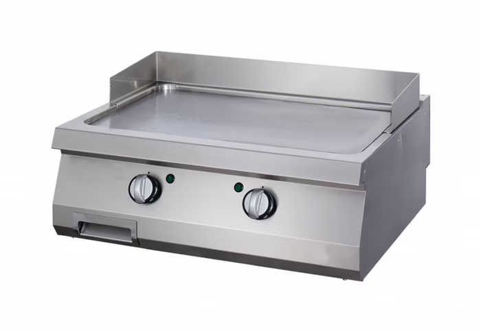 MAXIMA Gastro Heavy Duty Grillplatte - Glatte Chrom - Doppeleinheit - 70 cm Tief - Gas - Gebraucht