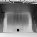 MAXIMA Gastro Fritteuse - 45 l - 1 Korb - mitAblasshahn - 400 V