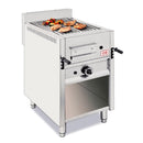 CB Lavastein-Gasgrill I-47 MOB mit Unterschrank (Fischgrillrost)