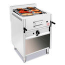 CB Lavastein-Gasgrill I-65 MOB mit Unterschrank (Fleischgrillrost)