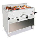 CB Lavastein-Gasgrill I-120 MOB mit Unterschrank (Universalgrillrost)