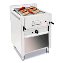 CB Lavastein-Gasgrill I-70 MOB mit Unterschrank (Fischgrillrost)