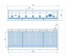 KSF Gastrobraeter RGS 145 - Gas