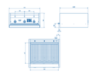 KSF Gastrobraeter RGS 65 - Gas