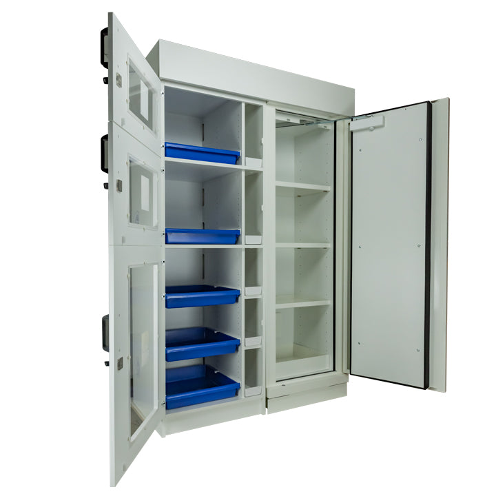 Ecosafe 2-türiger Sicherheitshochschrank Typ 90 - 4 Fächer