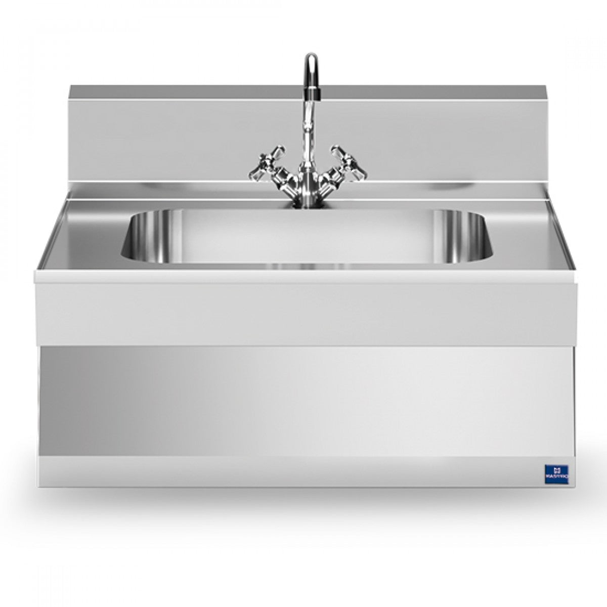 Virtus & Mastro Handwaschbecken, Tischmodell, Becken 500x400x150 mm