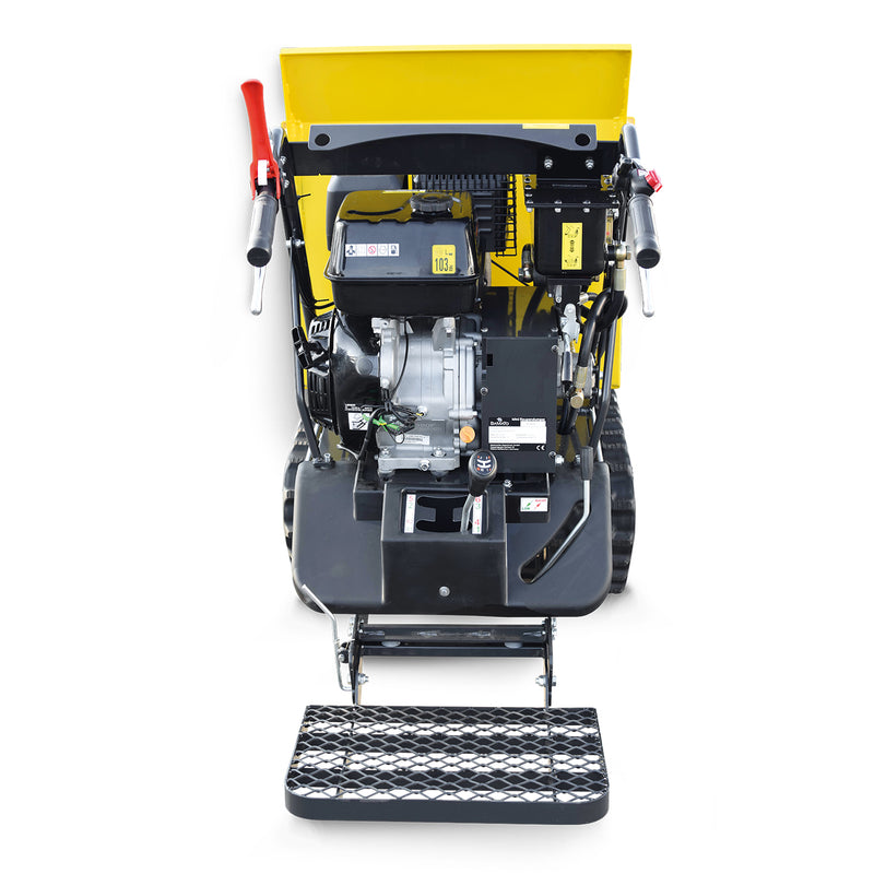 BAMATO Mini Tracked Dumper MTR-800PRO with Tipping Hydraulics and Running Board