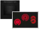 Neff BX48PB0 Set Pyrolyse Backofen B2CCG6AK3 + Glaskeramikkochfeld T18SDH9L0