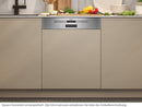 Neff S145ECS15E Teilintegrierbarer Einbaugeschirrspüler