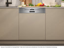 Neff S145EVS04E Teilintegrierbarer Einbaugeschirrspüler