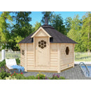Fjordholz Sauna Kota Model Erik 9m² 1-Room