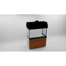 SGS Gastro Neutral Element for Grills / 130cm - Wooden Front / Black Granite