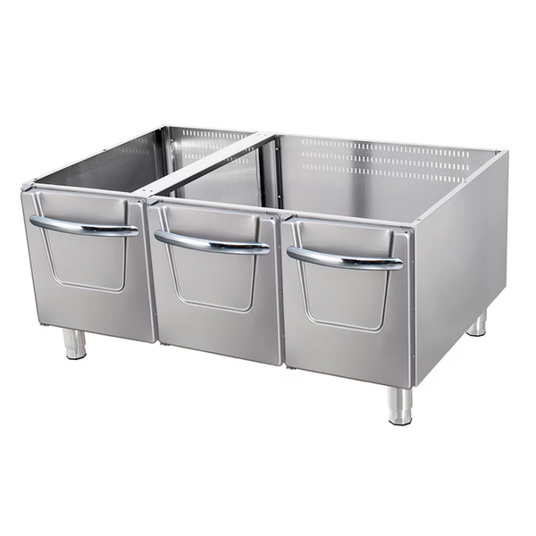 MAXIMA Gastro Premium Arbeitsschrank - Dreifache Einheit - 90 cm Tief - inkl. Türen