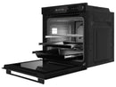 Oranier EBD830 Pyrolyse Backofen mit Dampfunterstützung pureBLACK