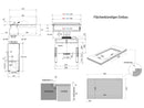 Oranier KXI 1084 TC Kochfeldabzug Induktion