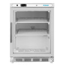 Polar Serie C Gefrierschrank Untertisch mit Glasfront - Edelstahl