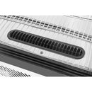 Polar Serie G Theken-Kühlschrank Schwarz Quadratisches Glas 160L