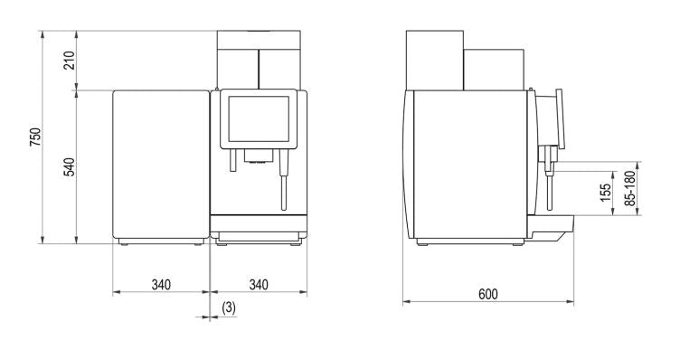 Franke Kaffeevollautomat A1000 FM CM