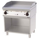 Casselin Snackplatte Chrom Glatt mit Unterbau Gas 80 - Linie 700