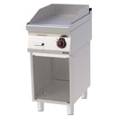Casselin Snackplatte Chrom gerillt mit Unterbau 40 - Linie 700