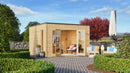 Fjordholz Gartenhaus Modell Q-BIC 70 A