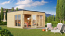 Fjordholz Gartenhaus Modell Q-BIC 70 B