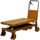 Qteck scissor lift table 1000, platform 1000 x 510 mm 