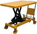 Qteck scissor lift table 1500, platform 1200 x 800 mm 