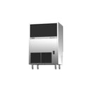 Eiswürfelbereiter mit Ablaufpumpe | Eisproduktion: ca. 95 kg / 24 Stunden| Luftkühlung | R290, 870 W | 738x600 mmx1010 mm