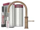 Quooker COMBI+ & CUBE | Classic Fusion Round PTN (Messing Patina) inkl. Cube-Filter