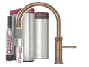 Quooker PRO3 & CUBE | Classic Fusion Round PTN (Messing Patina) inkl. Cube-Filter