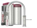 Quooker COMBI & CUBE | Classic Fusion Round RVS (Voll-Edelstahl) inkl. Cube-Filter