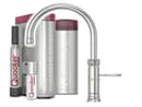 Quooker PRO3 & CUBE | Classic Fusion Round RVS (Voll-Edelstahl) inkl. Cube-Filter