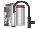 Quooker COMBI+ & CUBE | Flex Round BLK (Schwarz) inkl. Cube-Filter