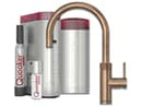 Quooker COMBI+ & CUBE | Flex Round PTB (Messing Patina) inkl. Cube-Filter