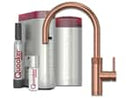 Quooker COMBI+ & CUBE | Flex Round RCO (Kupfer Rosé) inkl. Cube-Filter